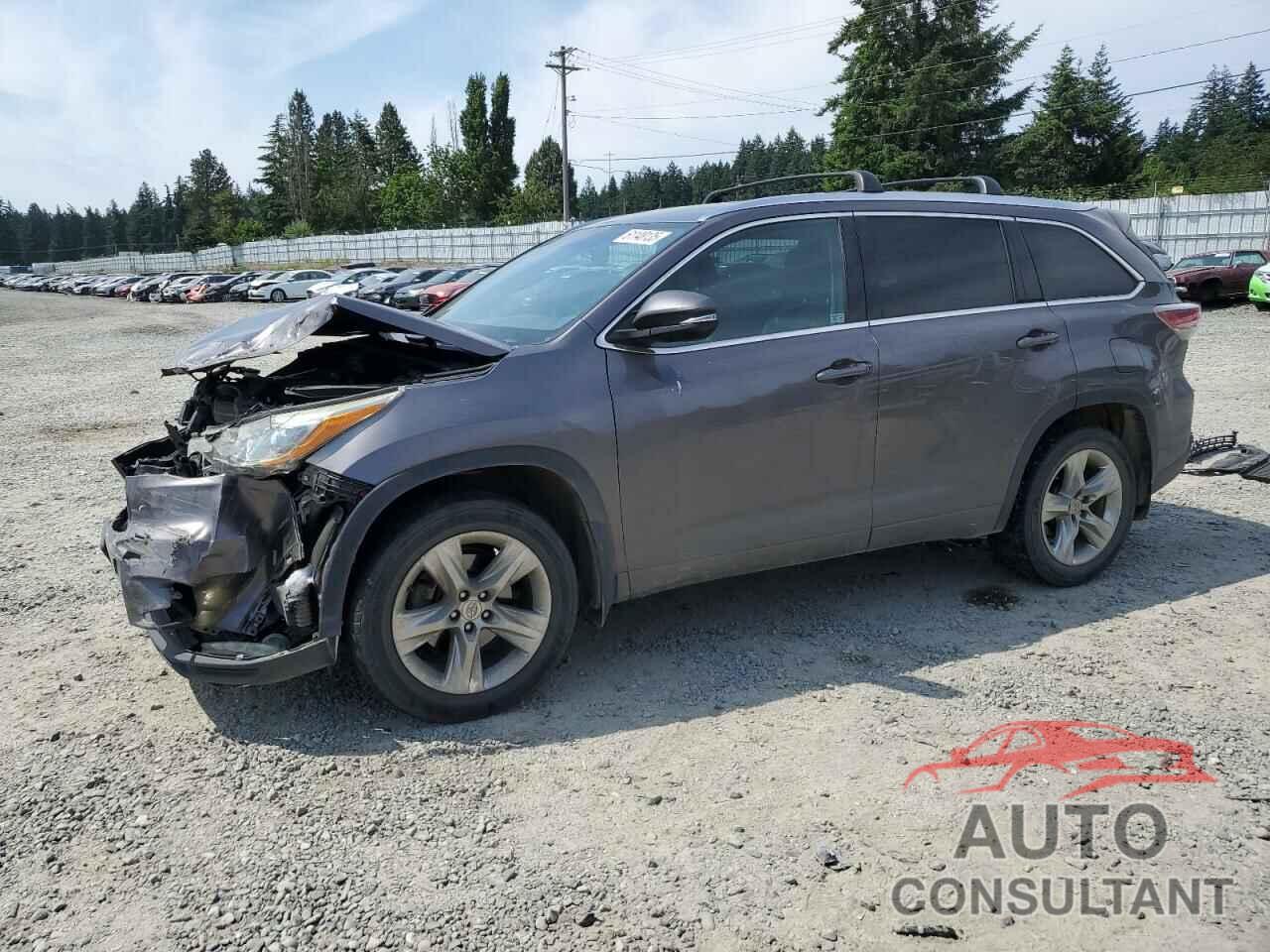 TOYOTA HIGHLANDER 2015 - 5TDDKRFH9FS115196