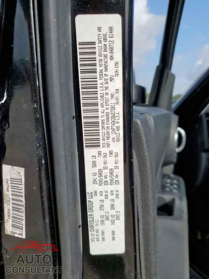 DODGE NITRO 2011 - 1D4PT4GK2BW572811