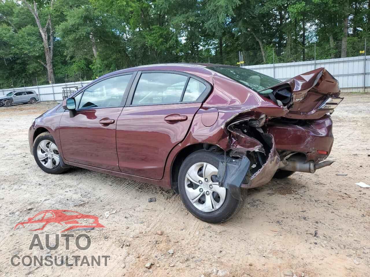 HONDA CIVIC 2013 - 19XFB2F52DE095516