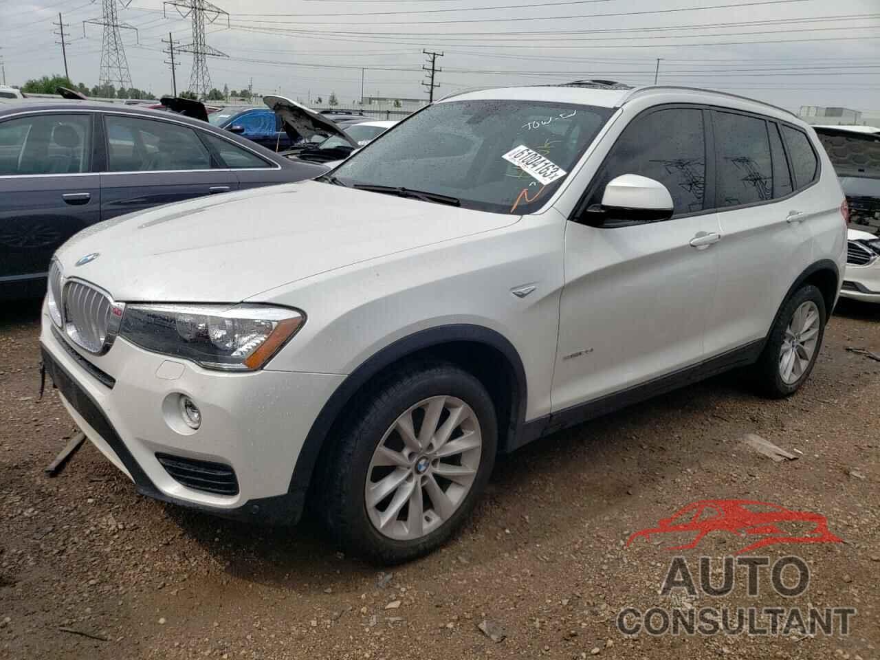 BMW X3 2017 - 5UXWZ7C32H0X39721