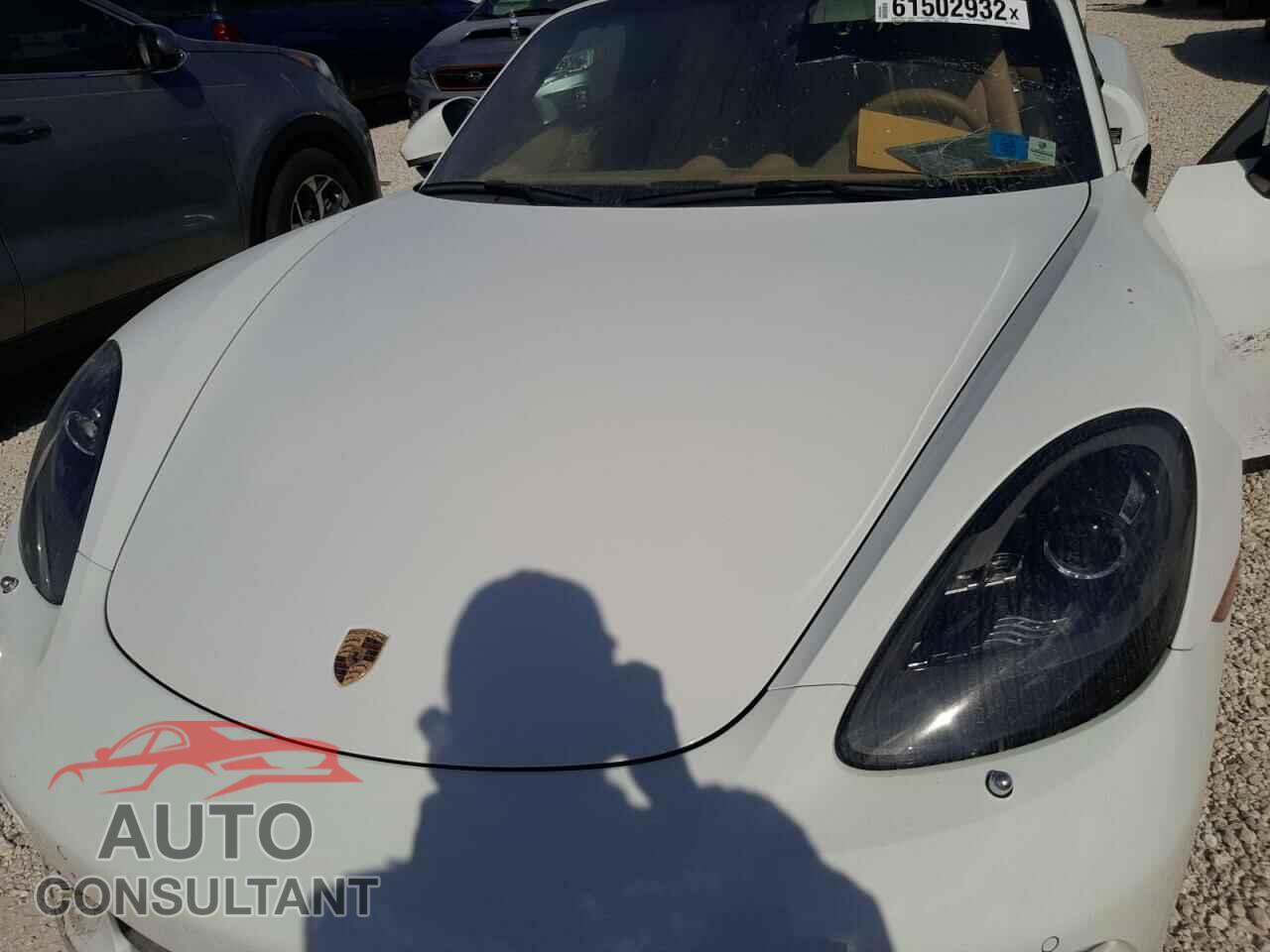 PORSCHE BOXSTER 2017 - WP0CA2A86HS220172