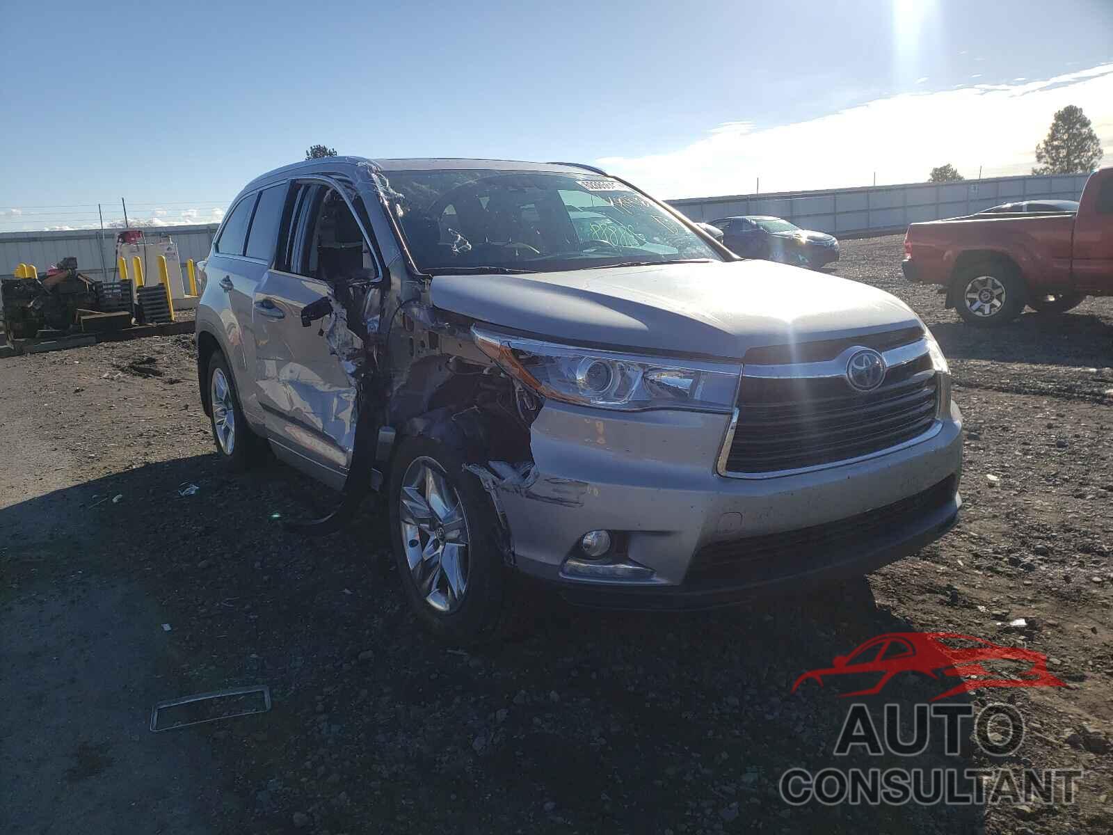 TOYOTA HIGHLANDER 2016 - 5TDDCRFH1GS017391