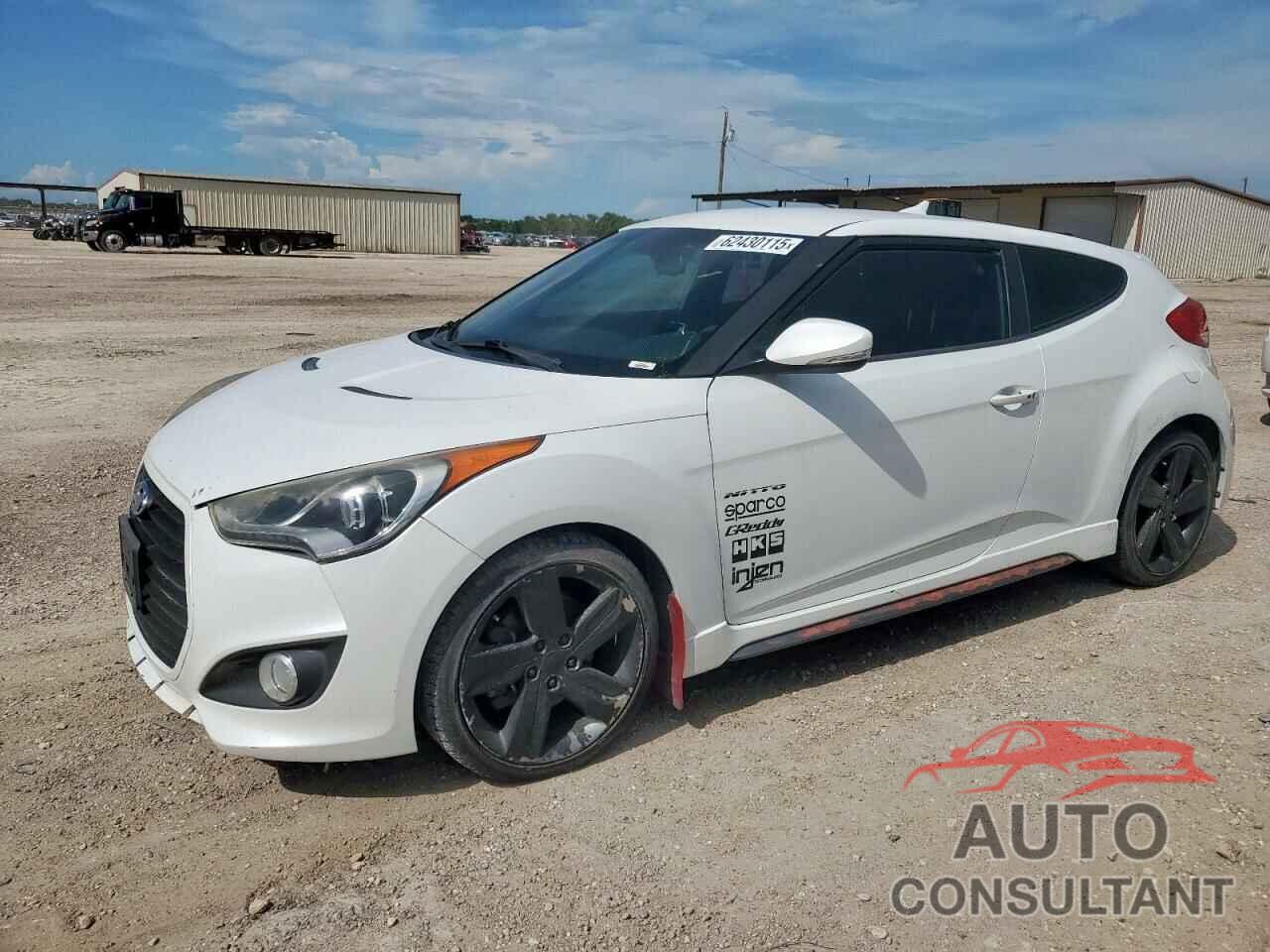 HYUNDAI VELOSTER 2013 - KMHTC6AE0DU169818