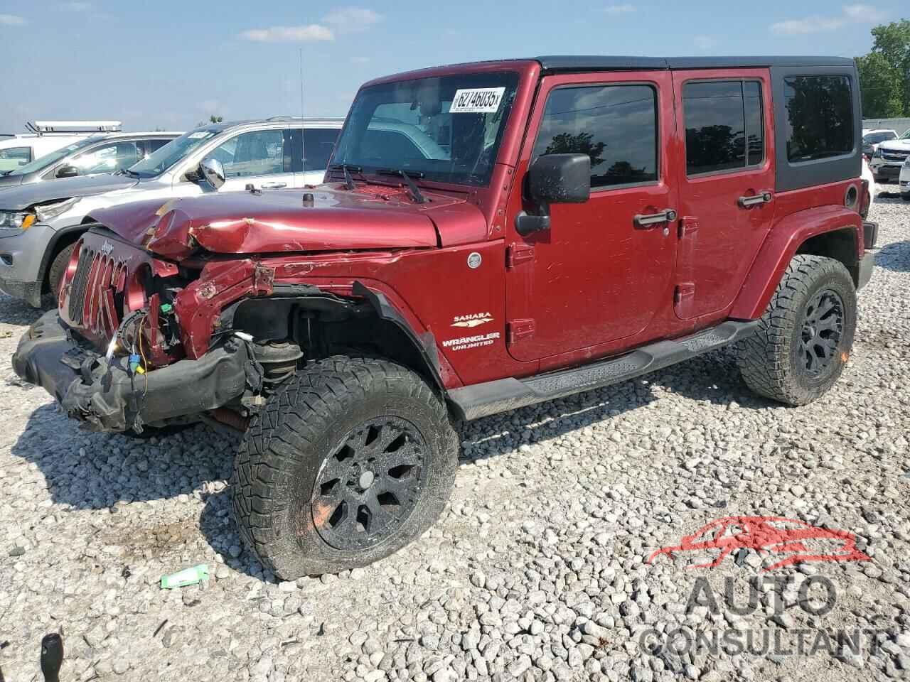 JEEP WRANGLER 2013 - 1C4BJWEG7DL525463