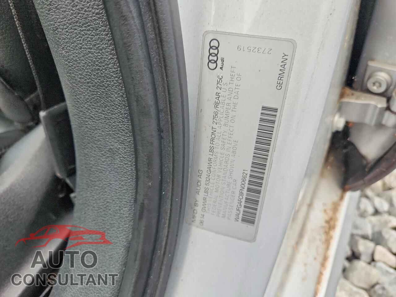 AUDI A6 2015 - WAUFGAFC8FN006621