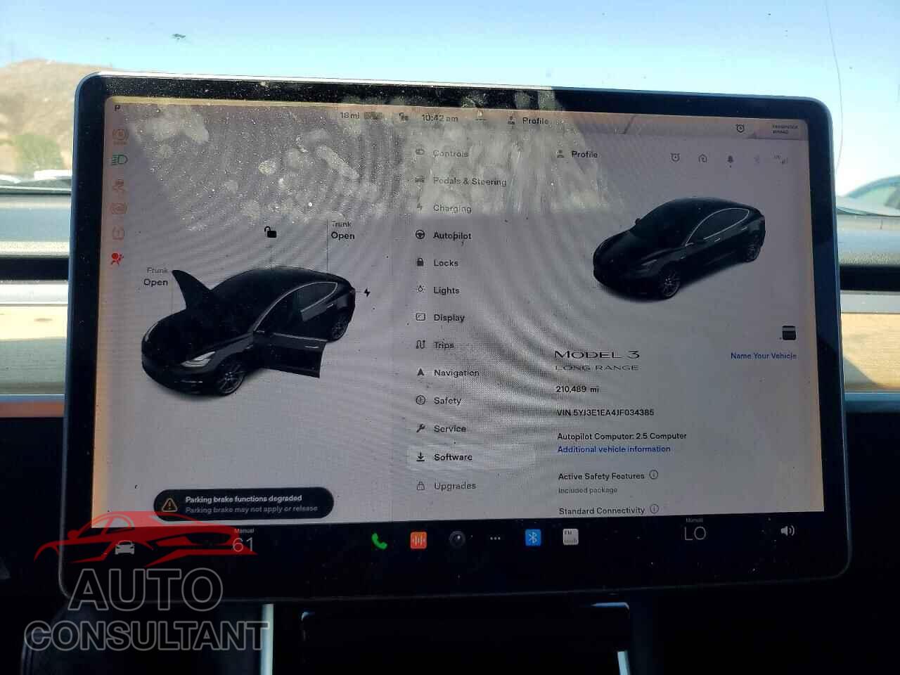 TESLA MODEL 3 2018 - 5YJ3E1EA4JF034385