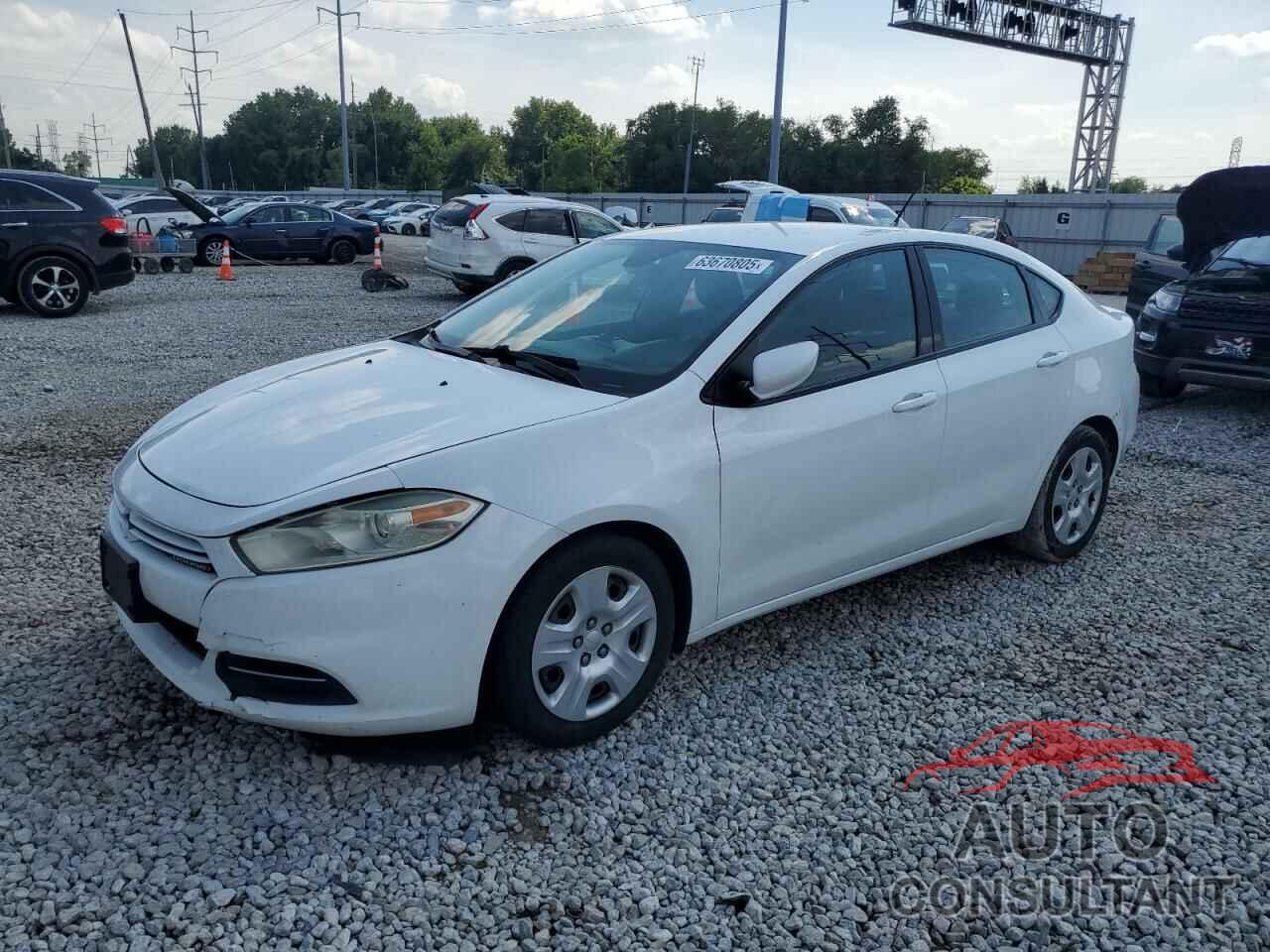 DODGE DART 2015 - 1C3CDFAA9FD301058