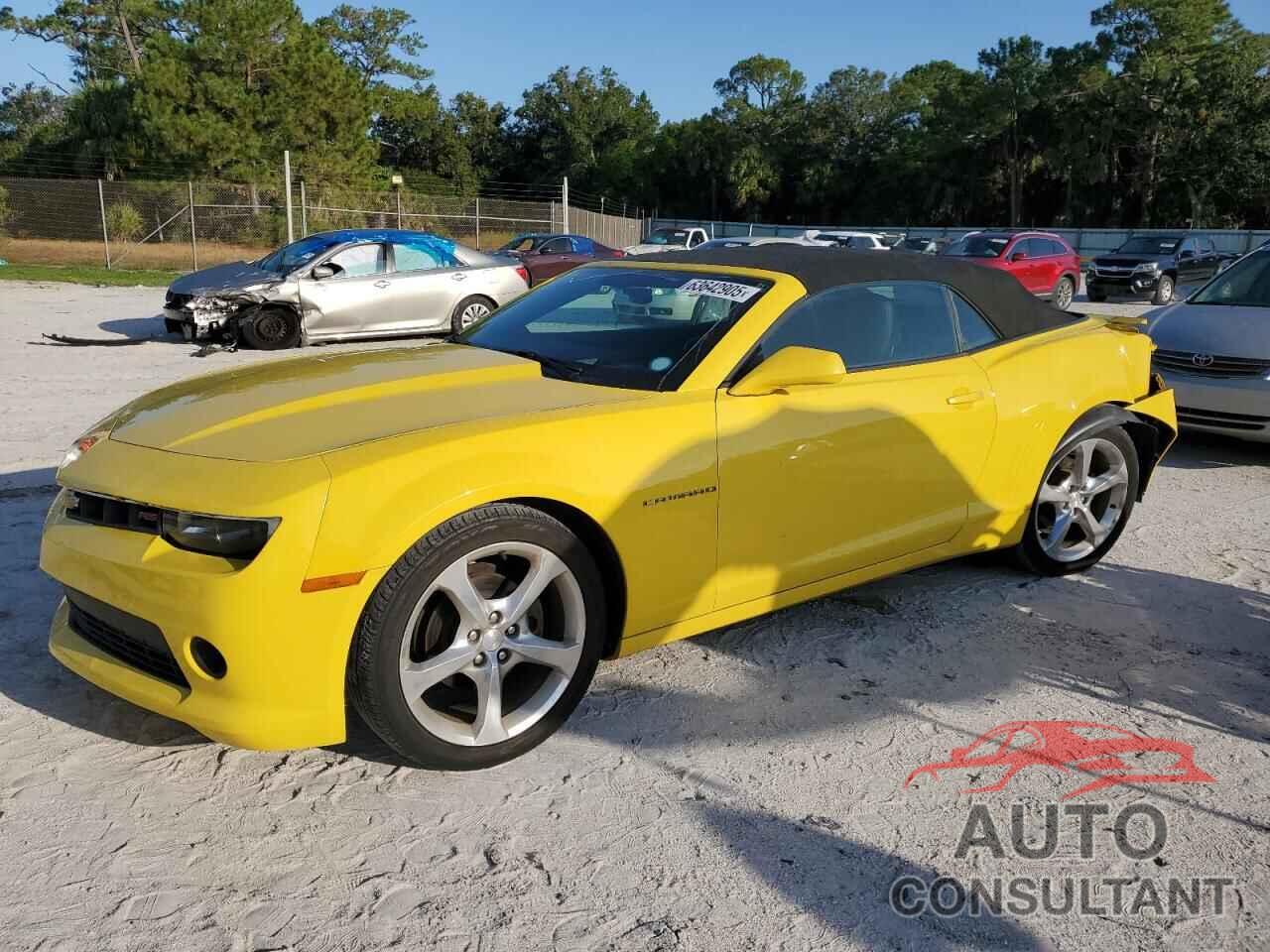 CHEVROLET CAMARO 2015 - 2G1FF3D39F9289420