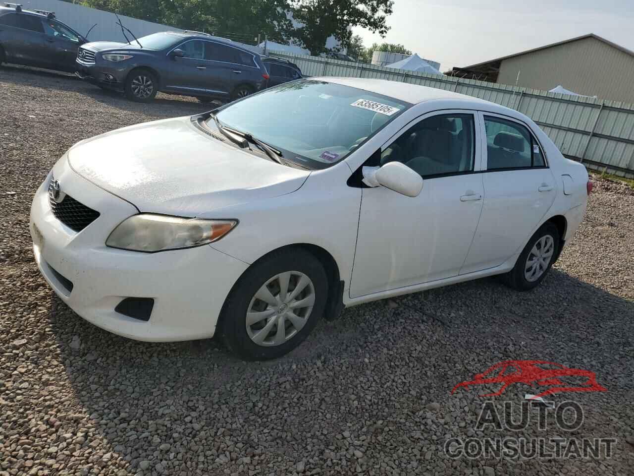 TOYOTA COROLLA 2009 - JTDBL40E599082609