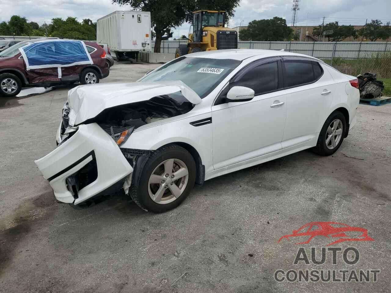 KIA OPTIMA 2014 - KNAGM4A7XE5515830