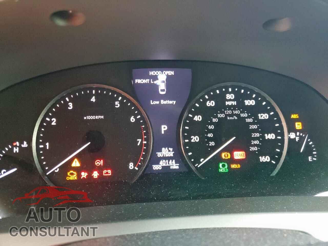 LEXUS LS460 2013 - JTHBL5EF3D5114947