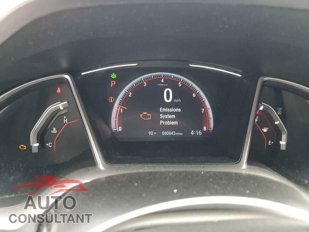 HONDA CIVIC 2019 - 2HGFC2F83KH569998