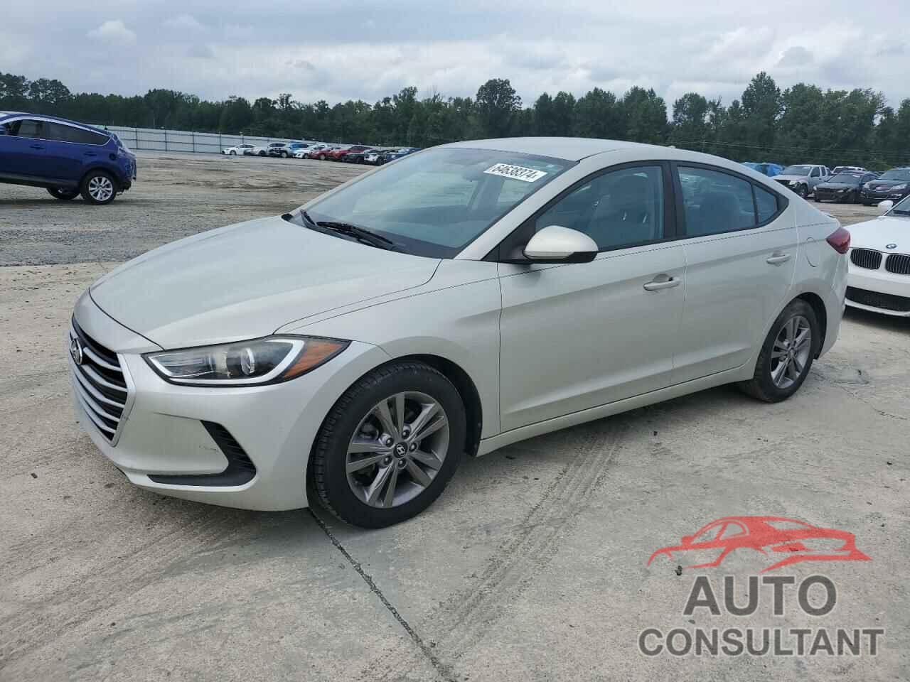 HYUNDAI ELANTRA 2017 - KMHD84LF9HU164803