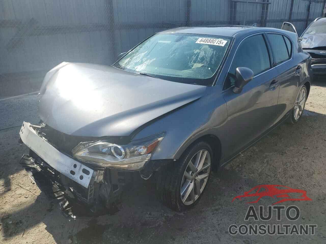 LEXUS CT 200 2017 - JTHKD5BH5H2289985