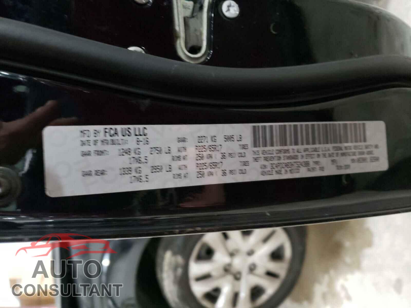 DODGE JOURNEY 2017 - 3C4PDCAB3HT524388