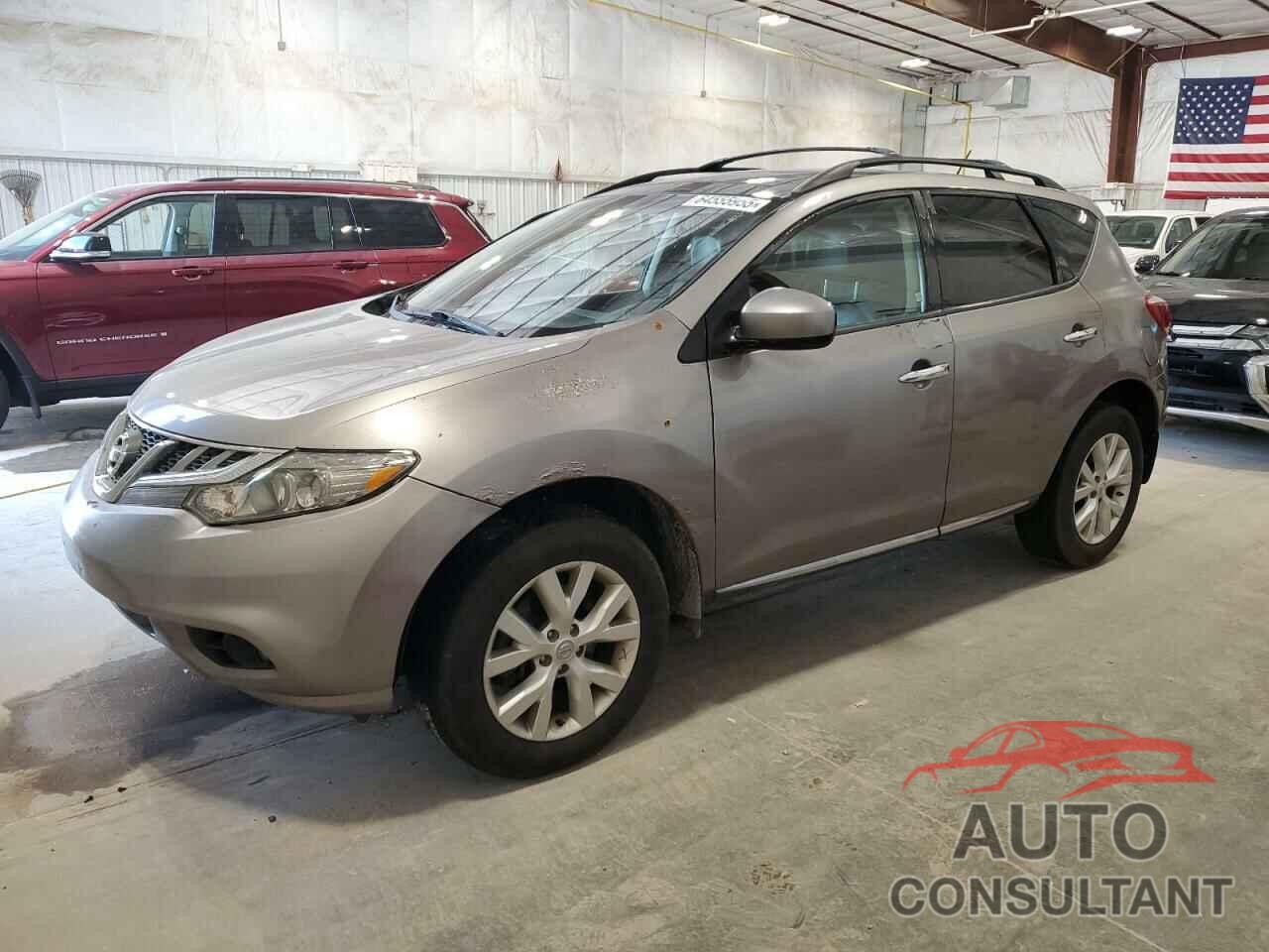 NISSAN MURANO 2011 - JN8AZ1MW9BW155469