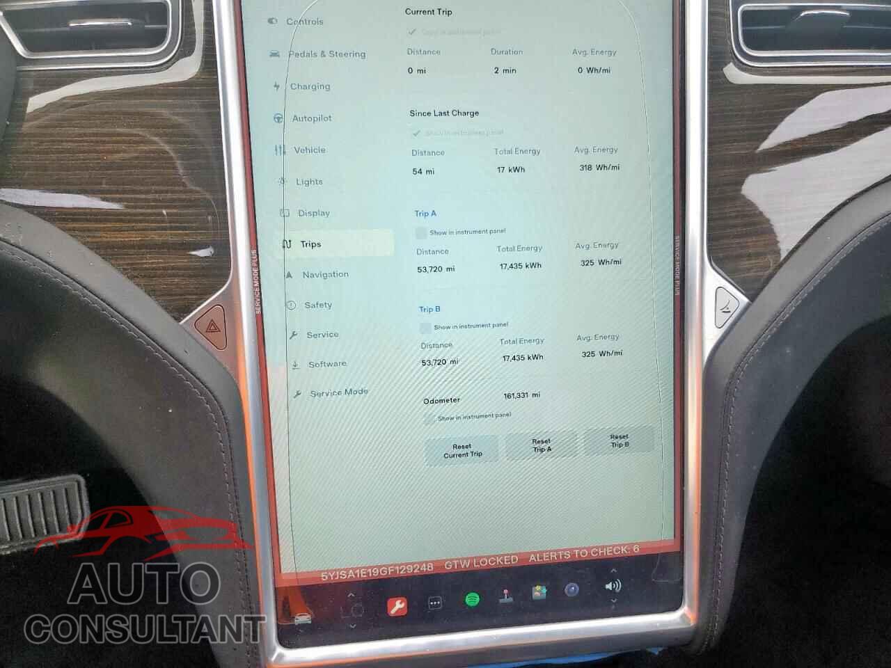 TESLA MODEL S 2016 - 5YJSA1E19GF129248