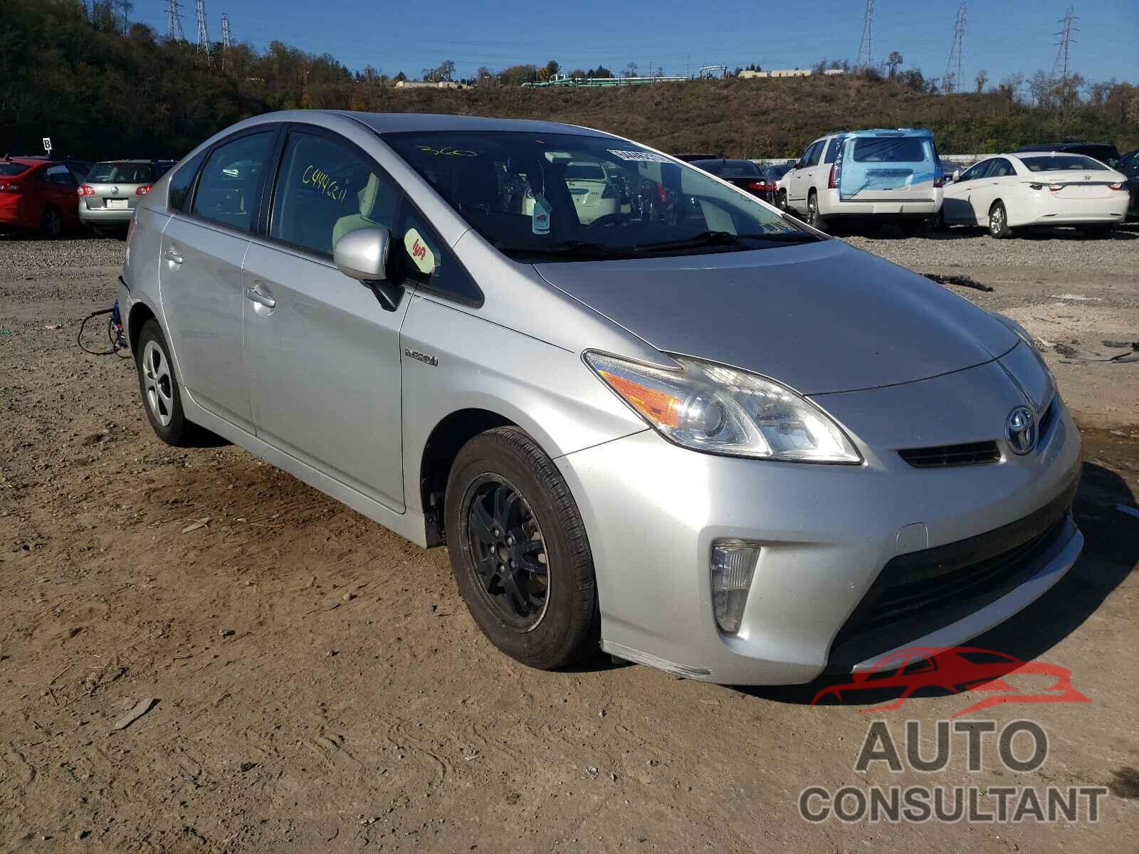 TOYOTA PRIUS 2012 - JTDKN3DU5C5436486