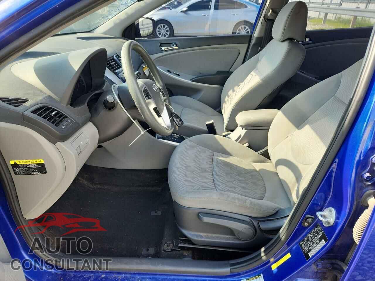 HYUNDAI ACCENT 2012 - KMHCU4AE2CU045579
