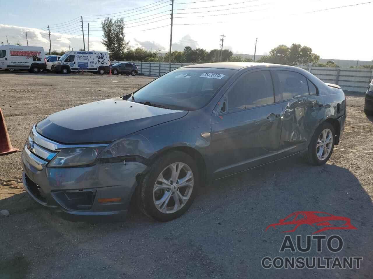 FORD FUSION 2012 - 3FAHP0HG6CR222455