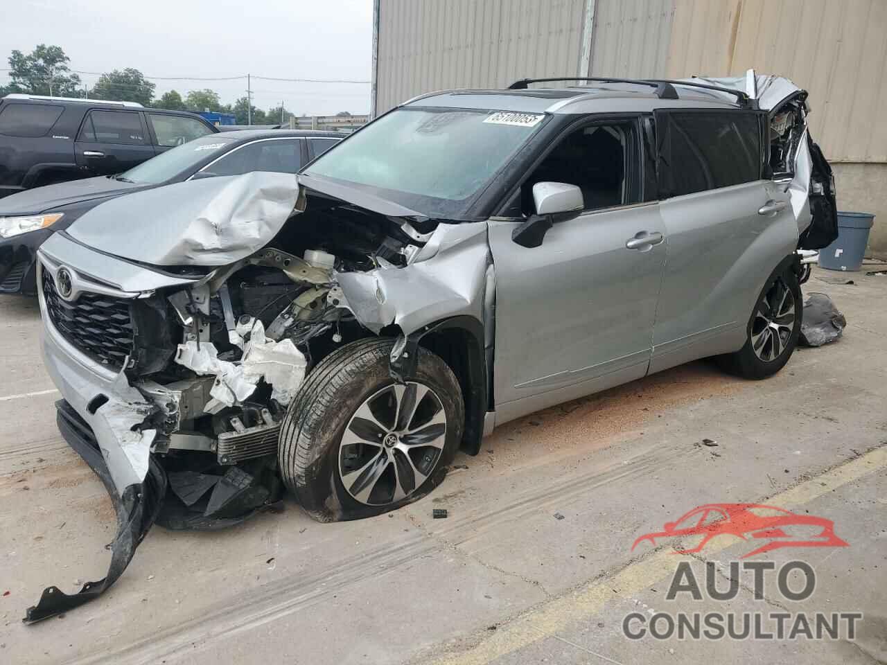 TOYOTA HIGHLANDER 2021 - 5TDHZRBH7MS155082