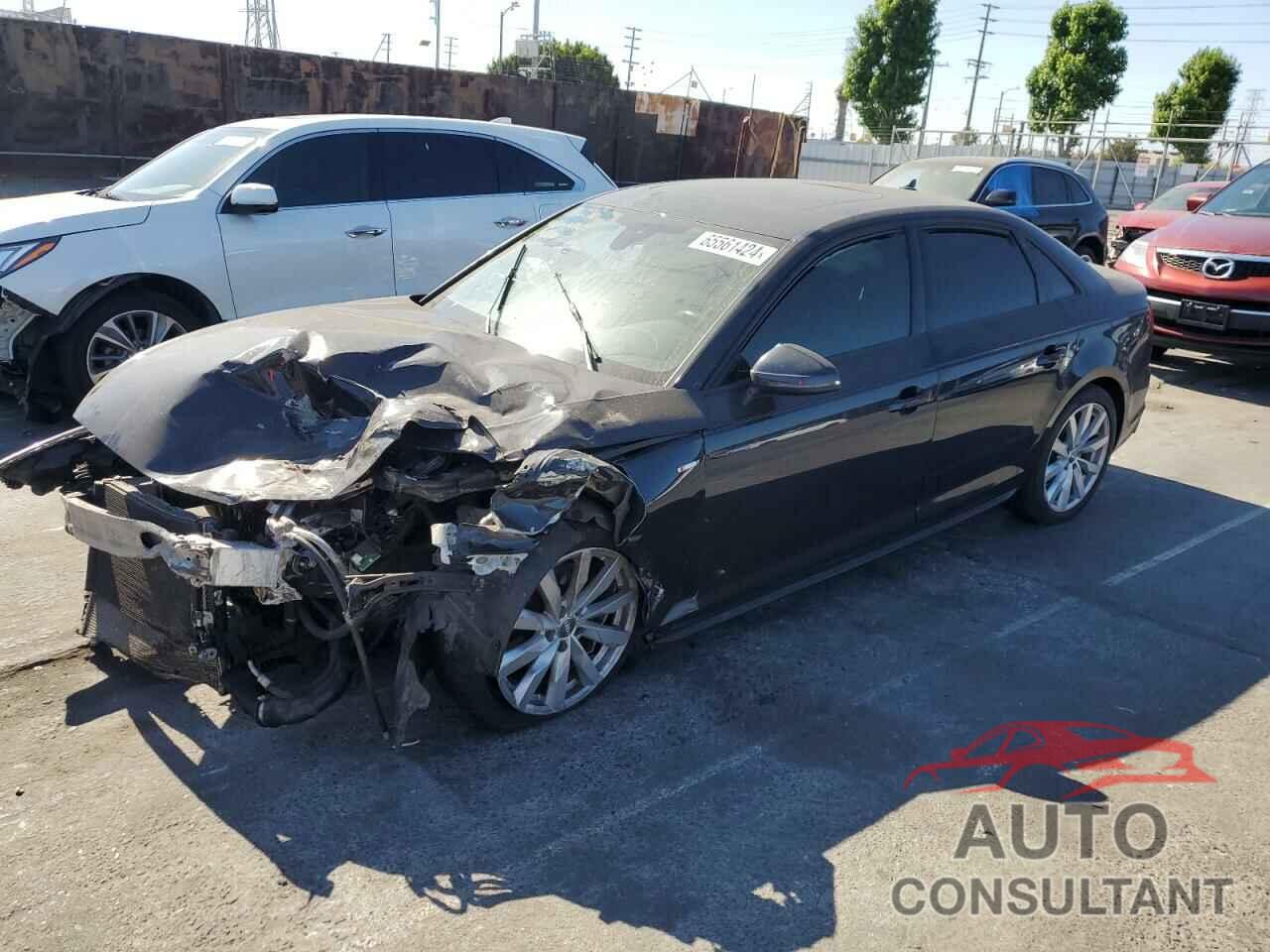 AUDI A4 2018 - WAUKMAF42JA063851