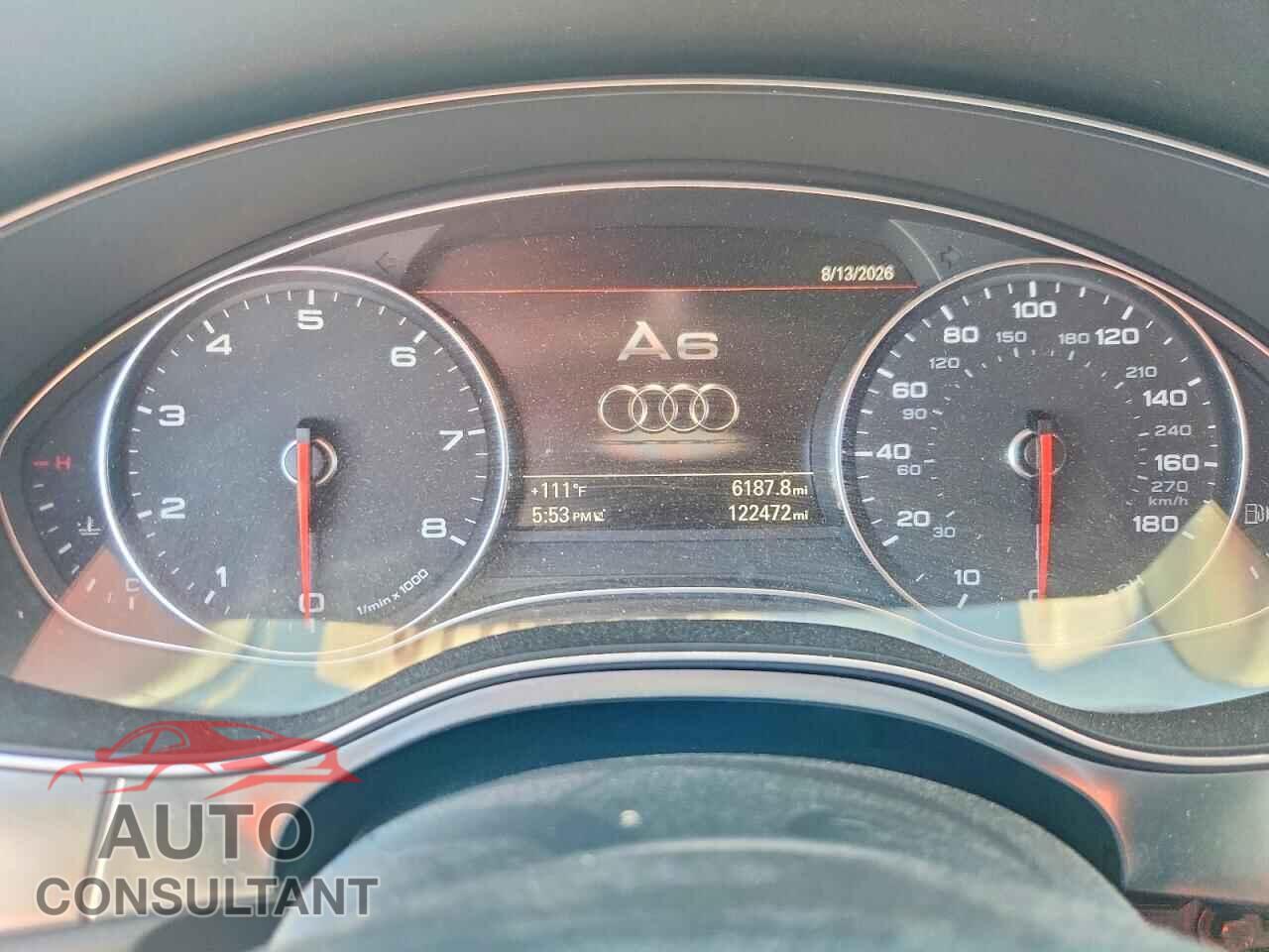 AUDI A6 2014 - WAUDFAFC8EN069940