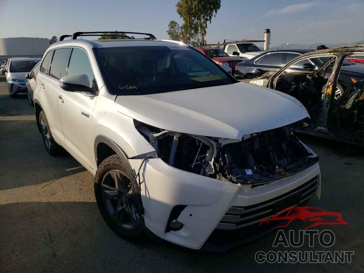 TOYOTA HIGHLANDER 2017 - 5TDDGRFH8HS024411