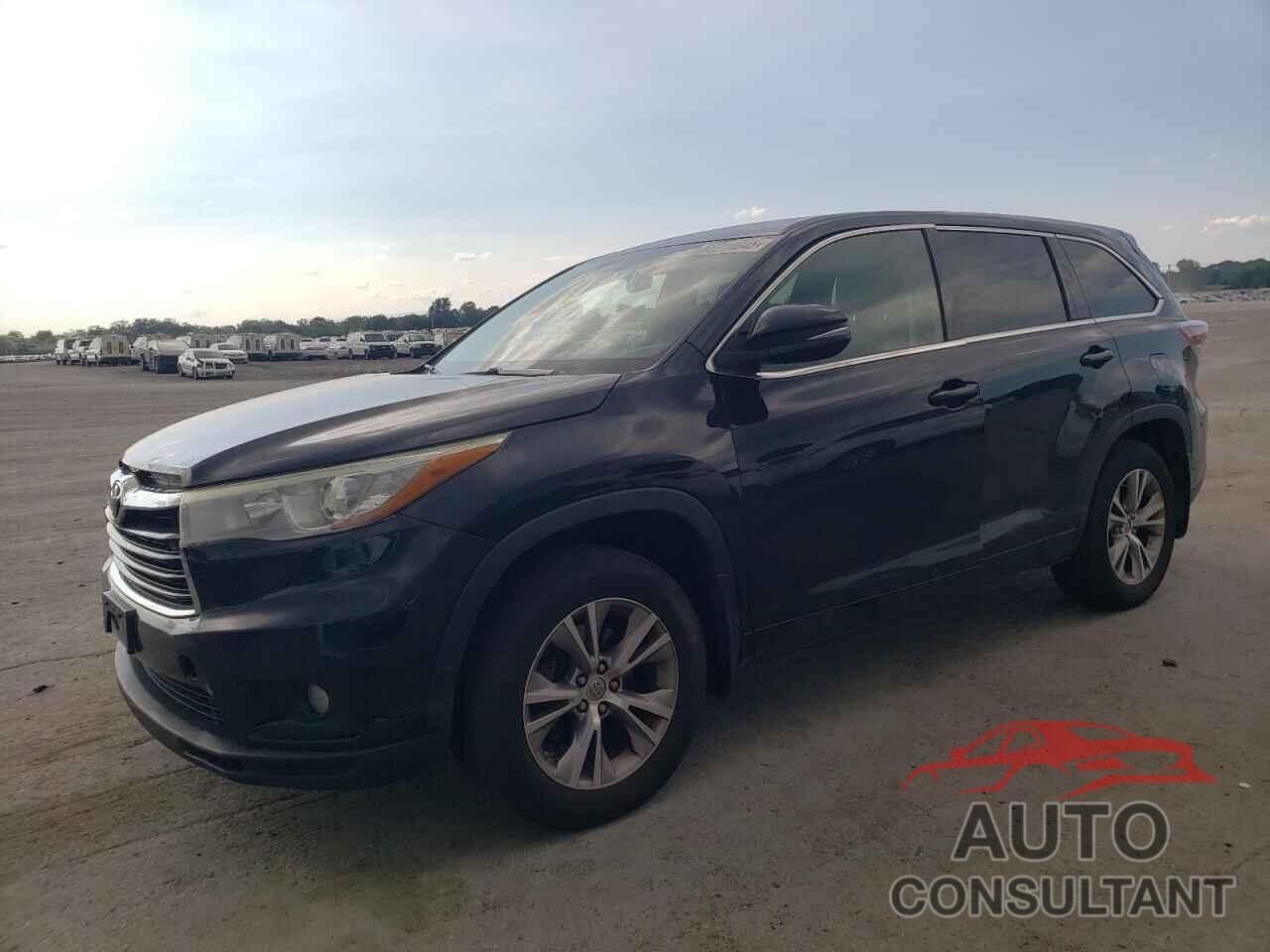 TOYOTA HIGHLANDER 2015 - 5TDBKRFH6FS093889