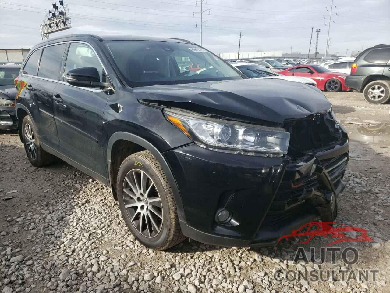TOYOTA HIGHLANDER 2017 - 5TDJZRFH3HS380939