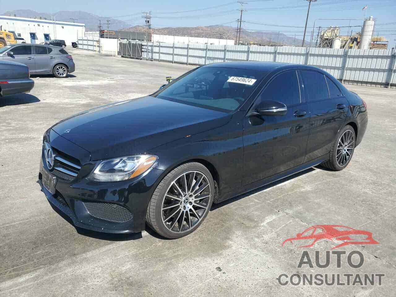 MERCEDES-BENZ C-CLASS 2018 - 55SWF4JB1JU243575