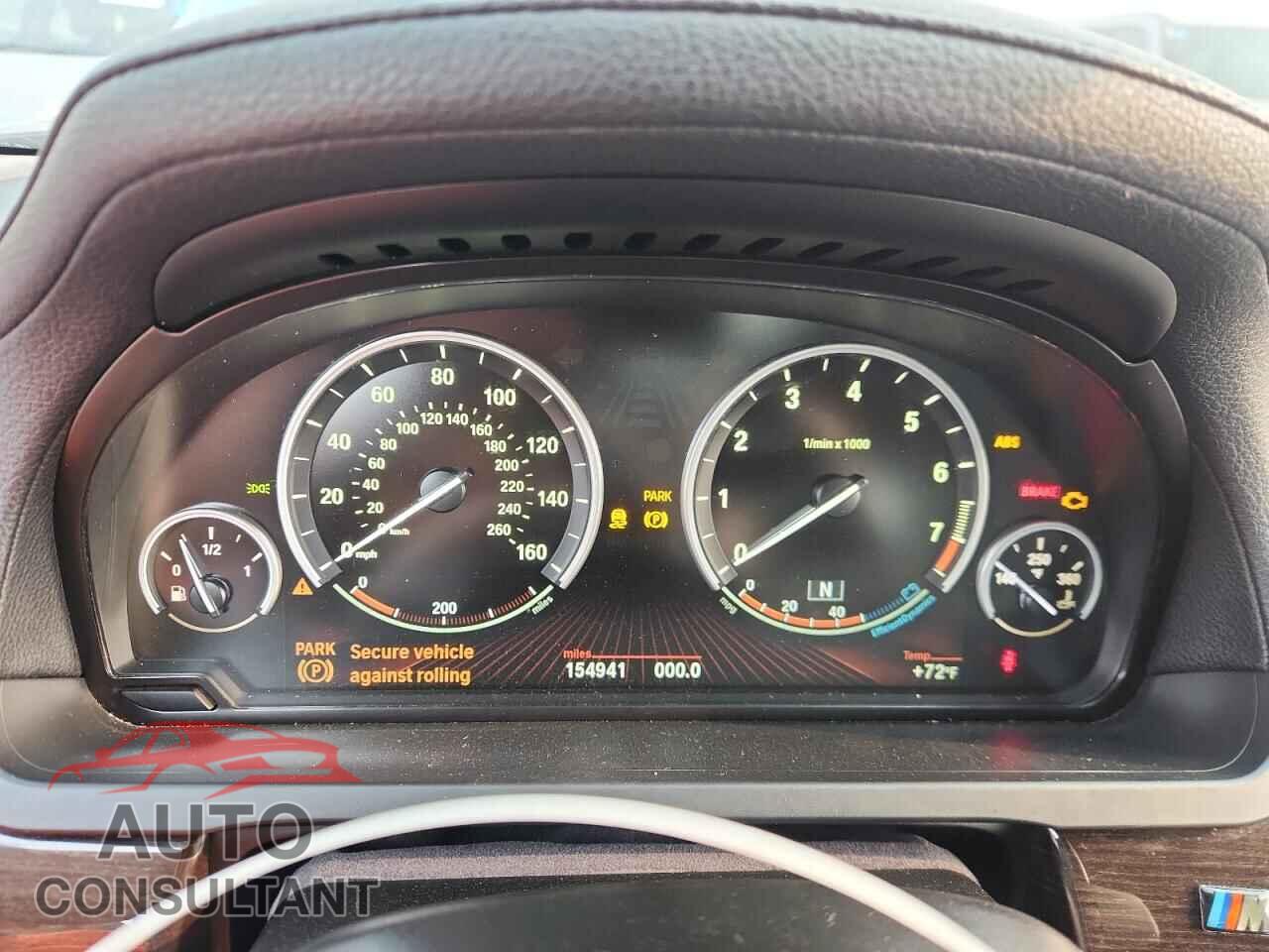 BMW 7 SERIES 2012 - WBAKC8C5XCC435629