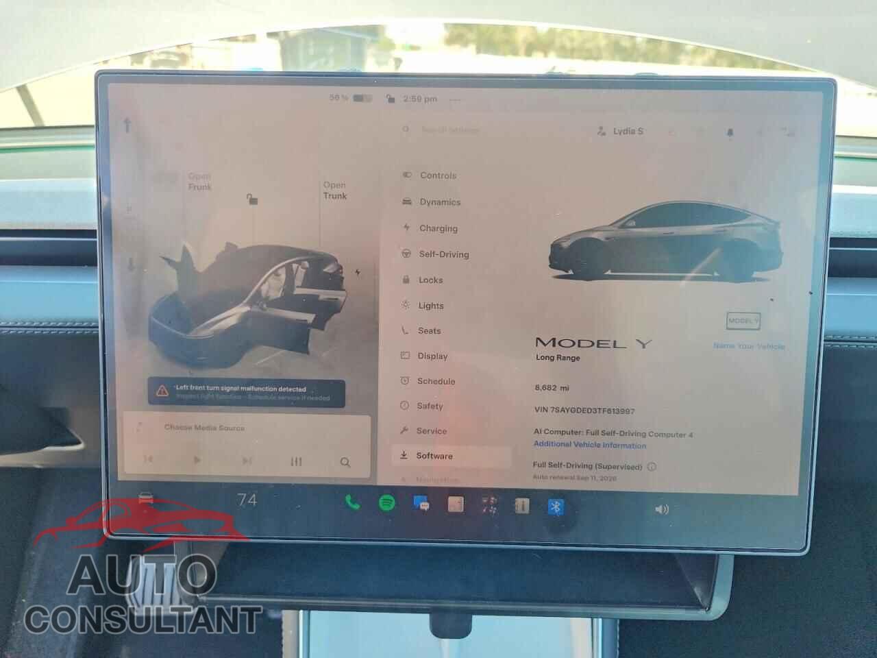 TESLA MODEL Y 2026 - 7SAYGDED3TF613997