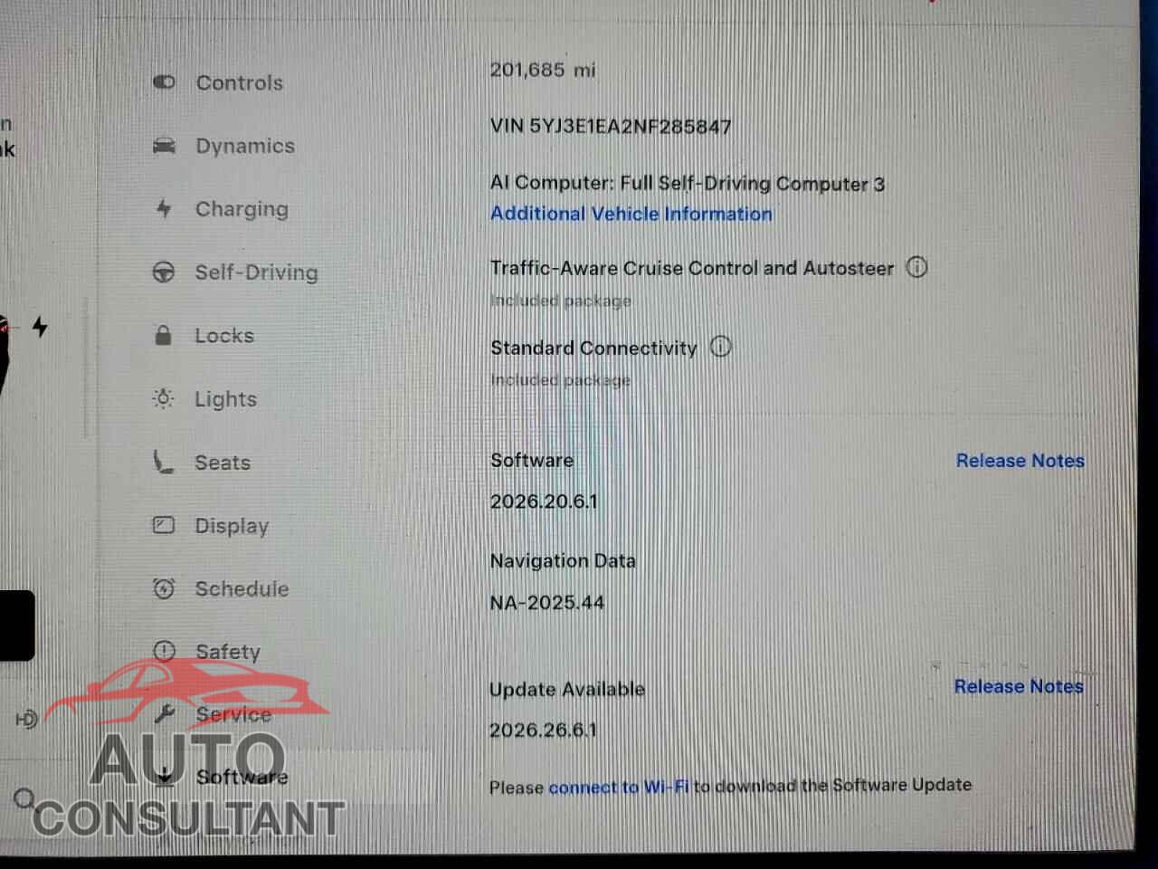 TESLA MODEL 3 2022 - 5YJ3E1EA2NF285847