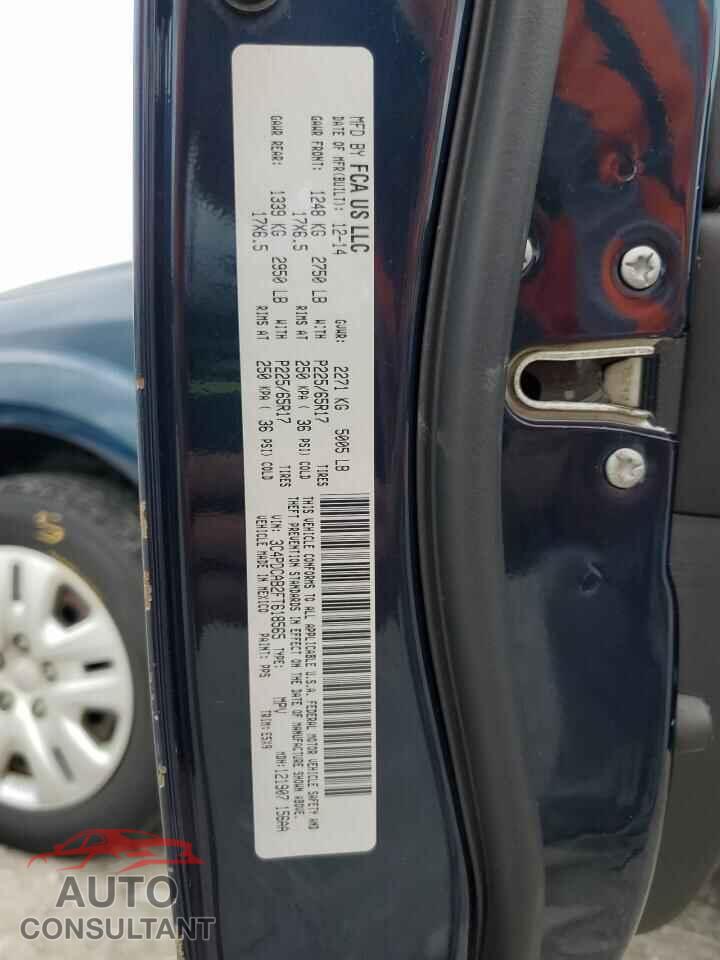 DODGE JOURNEY 2015 - 3C4PDCAB2FT618565