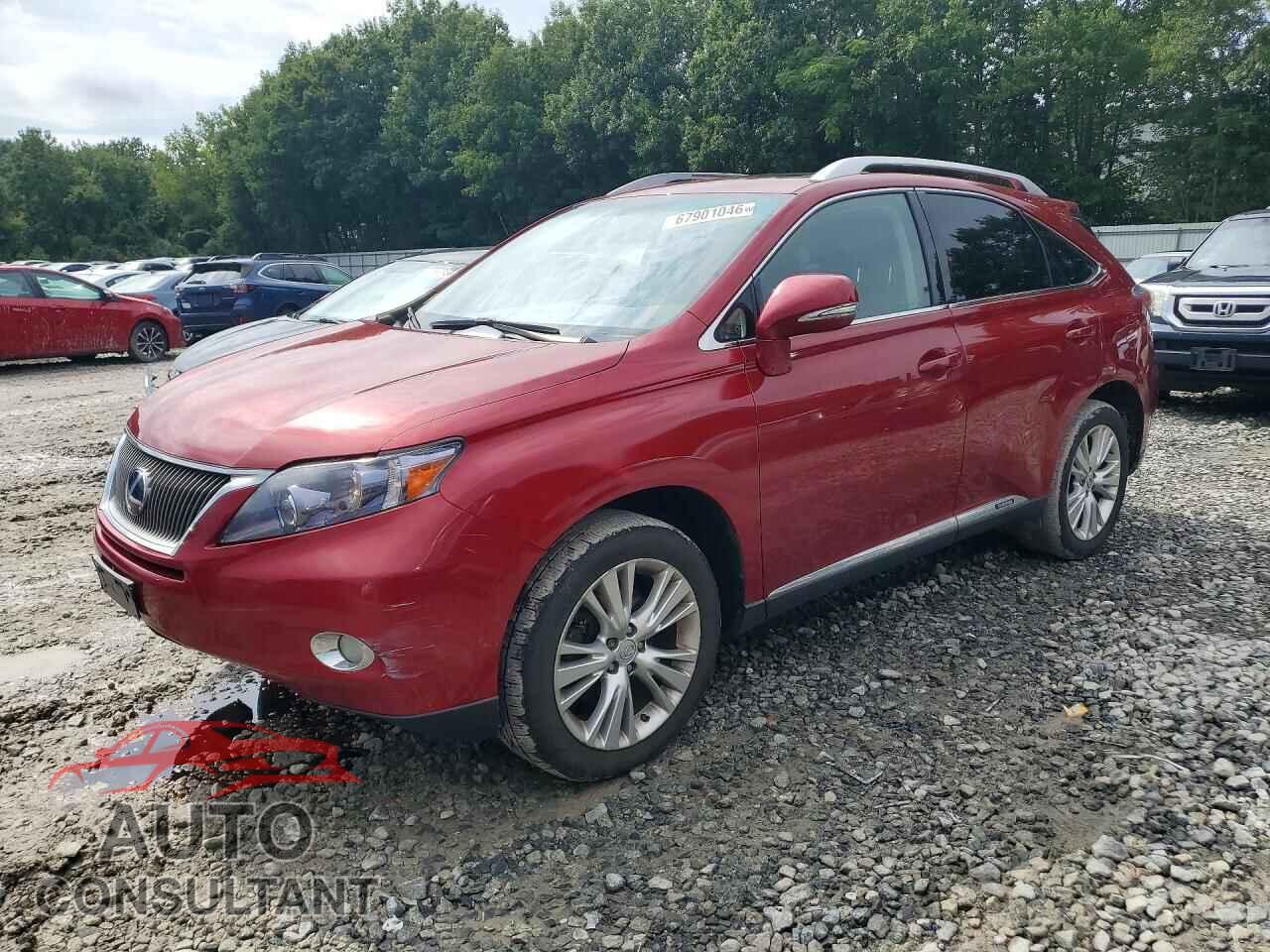 LEXUS RX450 2010 - JTJBC1BA0A2017606