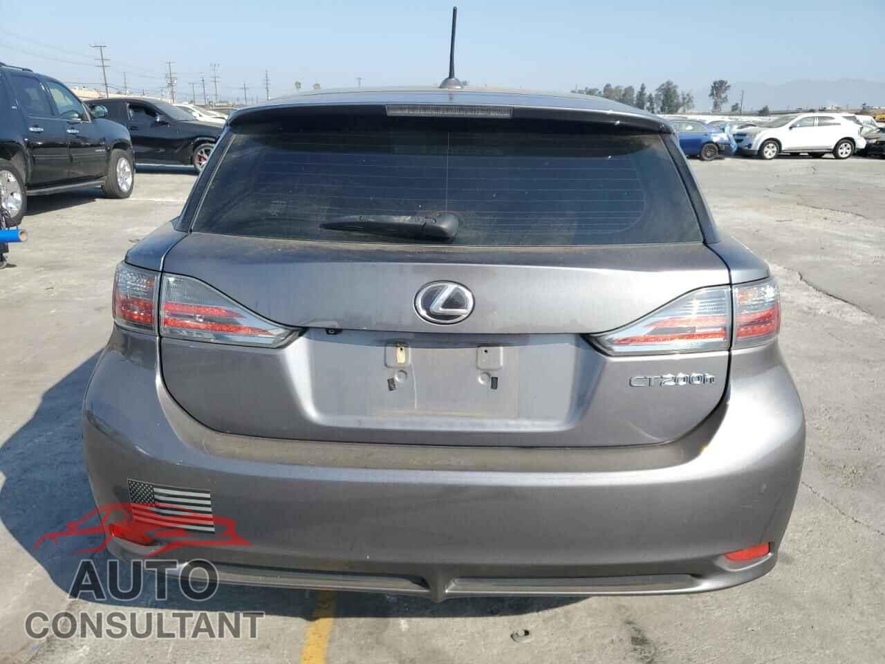 LEXUS CT 200 2012 - JTHKD5BH3C2052260