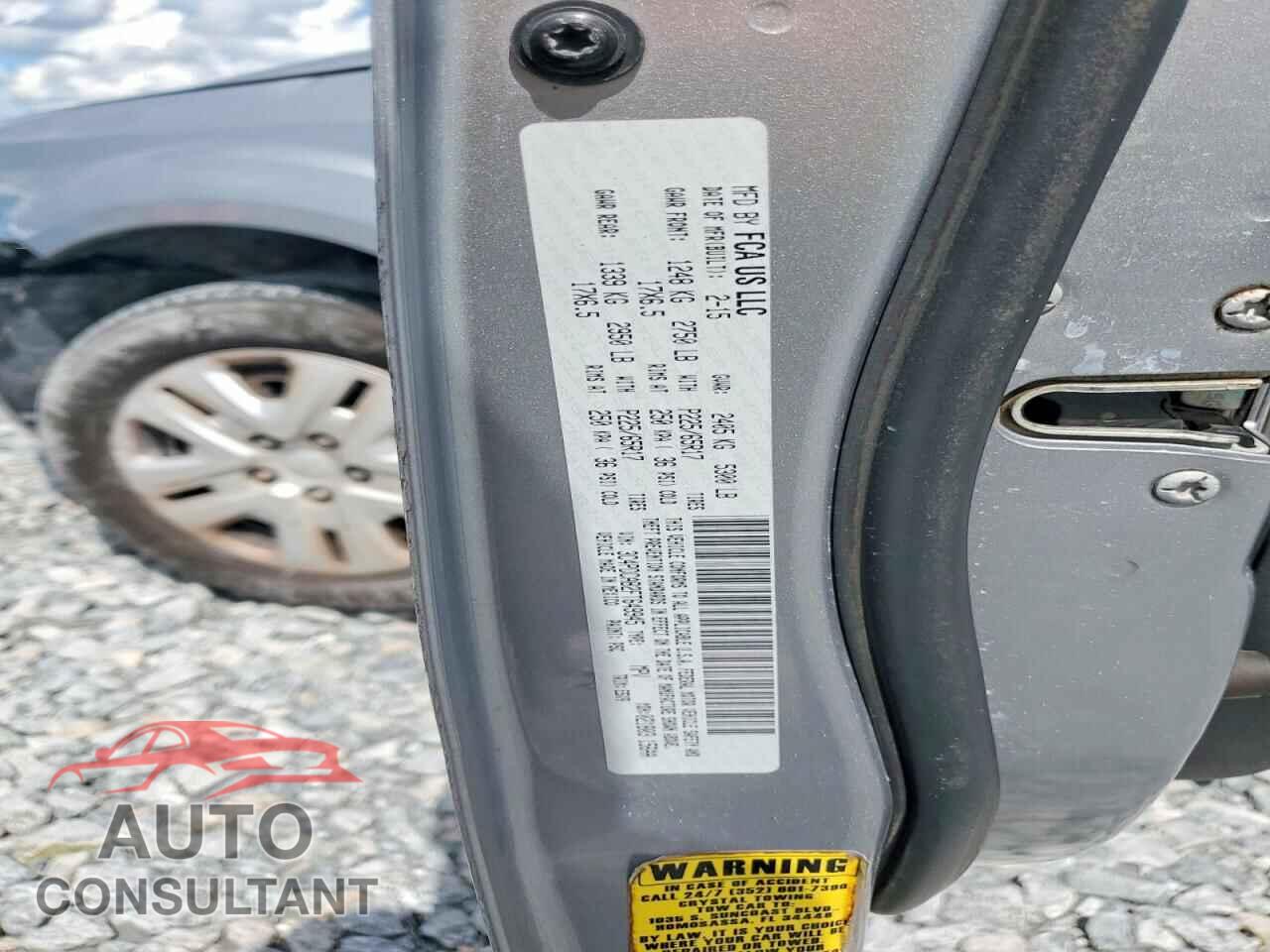 DODGE JOURNEY 2015 - 3C4PDCAB2FT649945