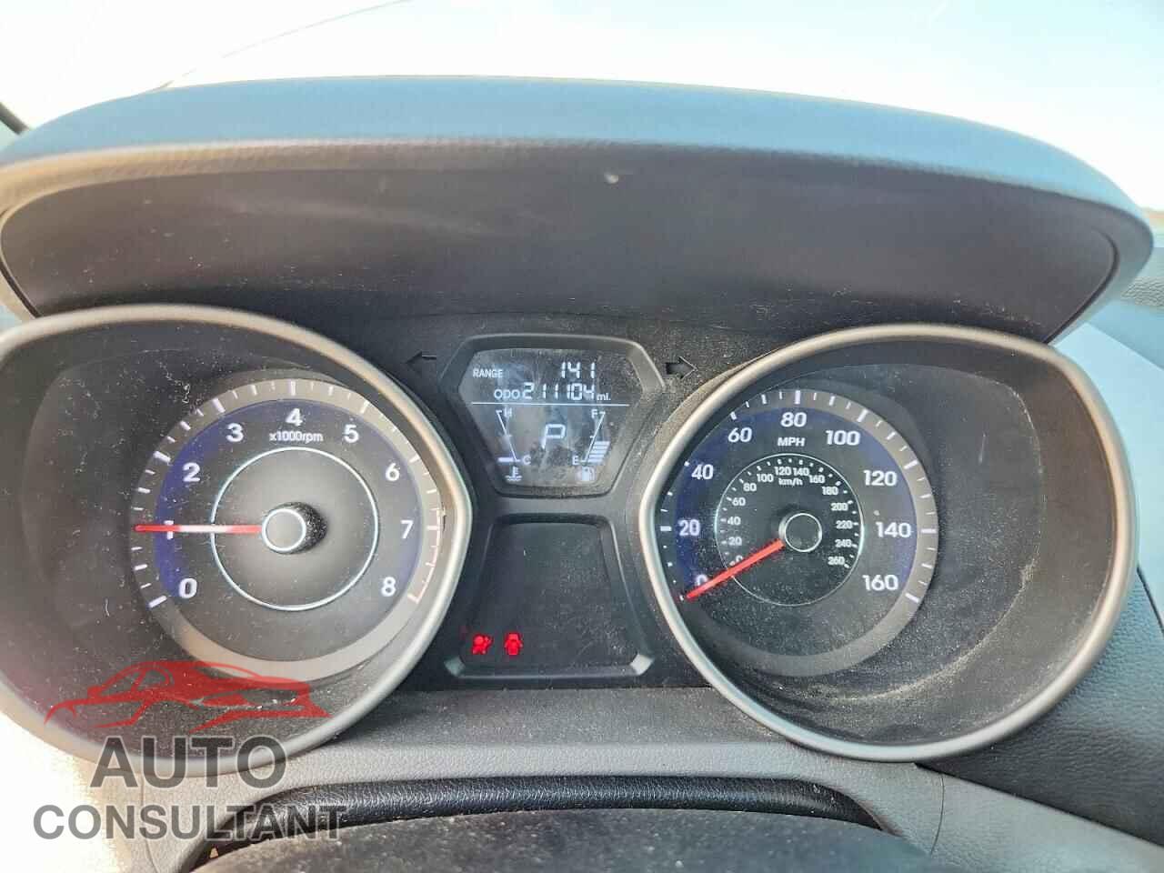 HYUNDAI ELANTRA 2013 - 5NPDH4AEXDH276884