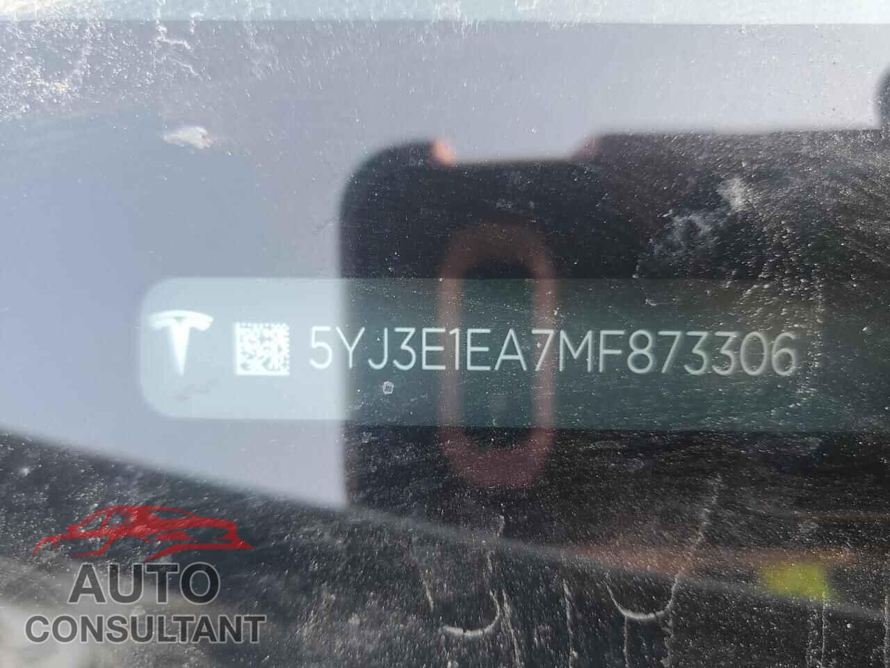 TESLA MODEL 3 2021 - 5YJ3E1EA7MF873306