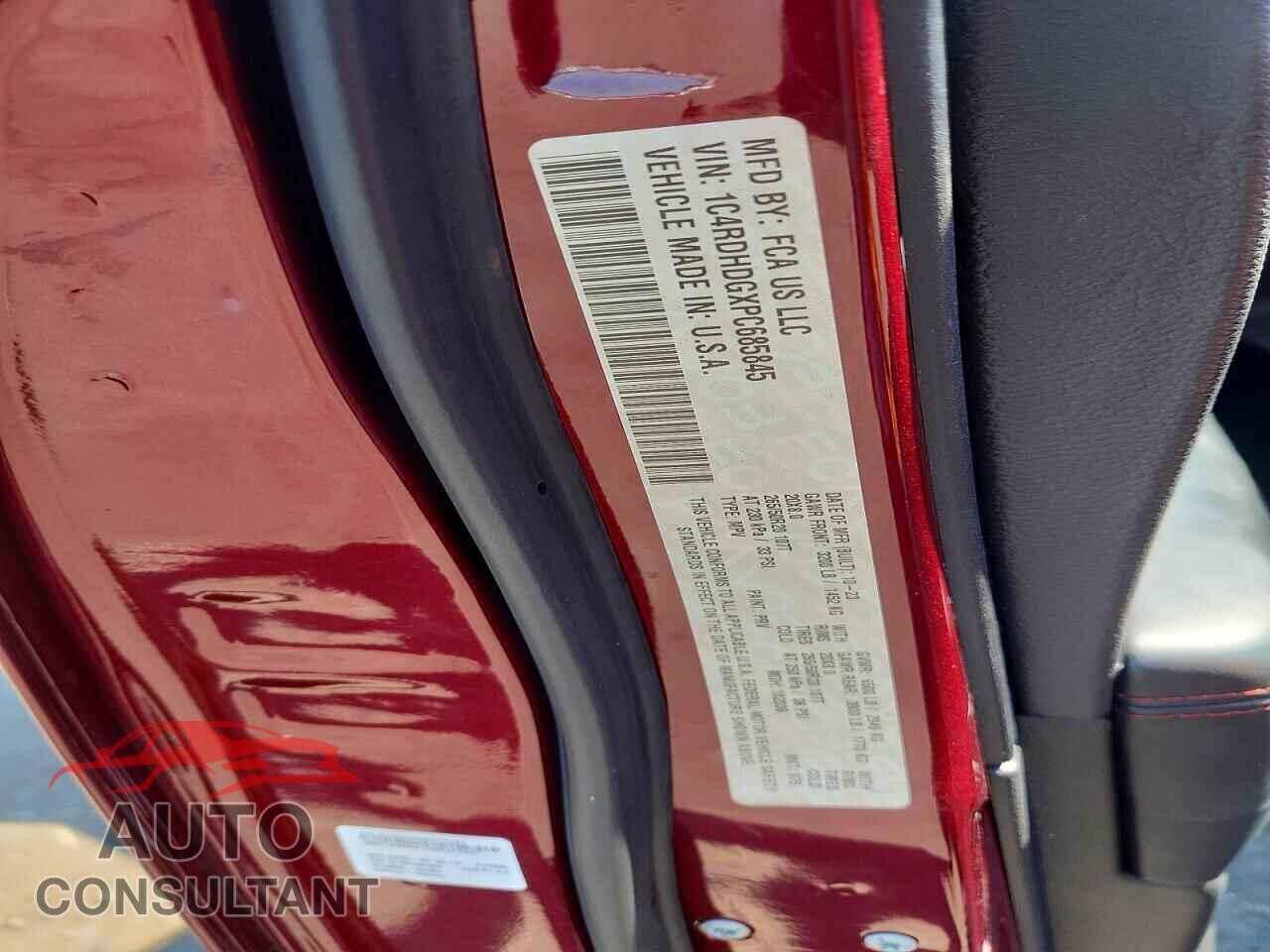 DODGE DURANGO 2023 - 1C4RDHDGXPC685845