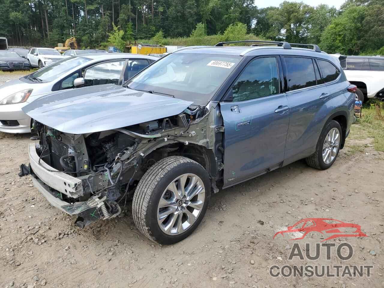 TOYOTA HIGHLANDER 2021 - 5TDXBRCH8MS018943