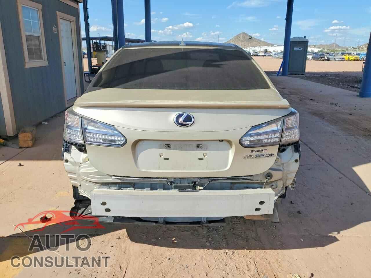 LEXUS HS 2011 - JTHBB1BA1B2047686