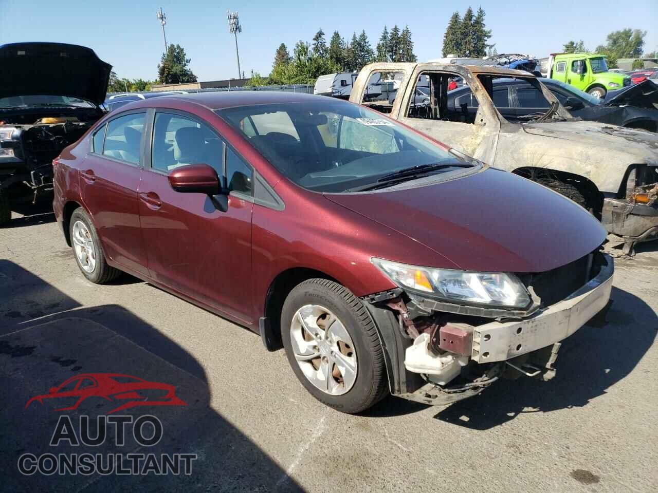 HONDA CIVIC 2014 - 19XFB2F55EE255289