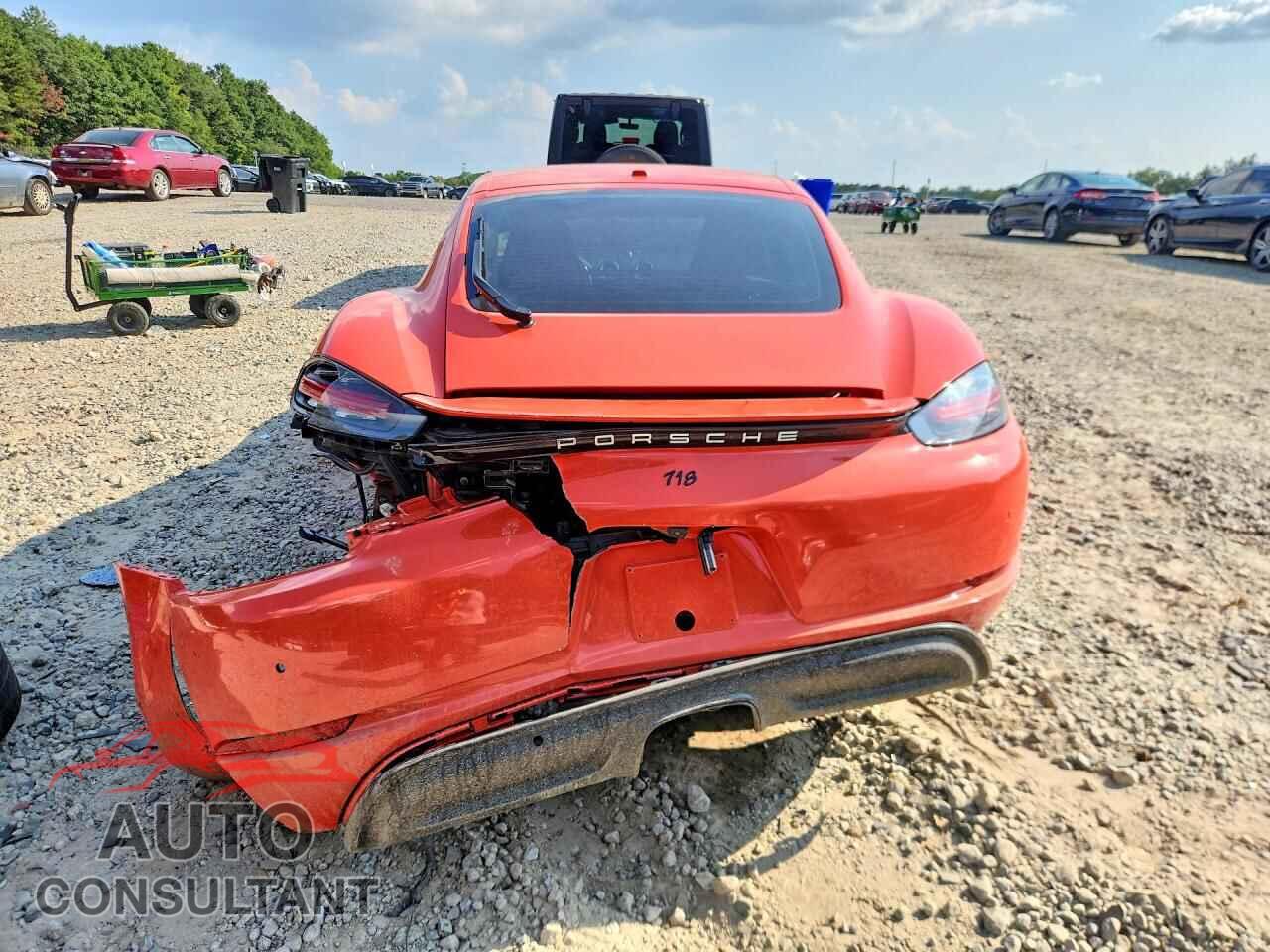 PORSCHE CAYMAN 2017 - WP0AB2A84HS285509