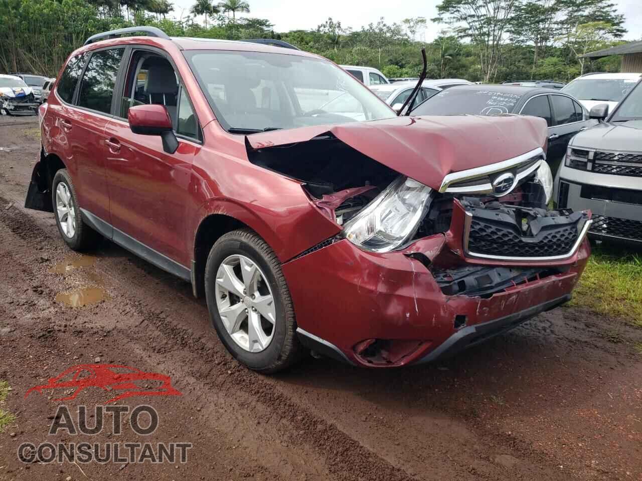 SUBARU FORESTER 2016 - JF2SJADC0GG551306