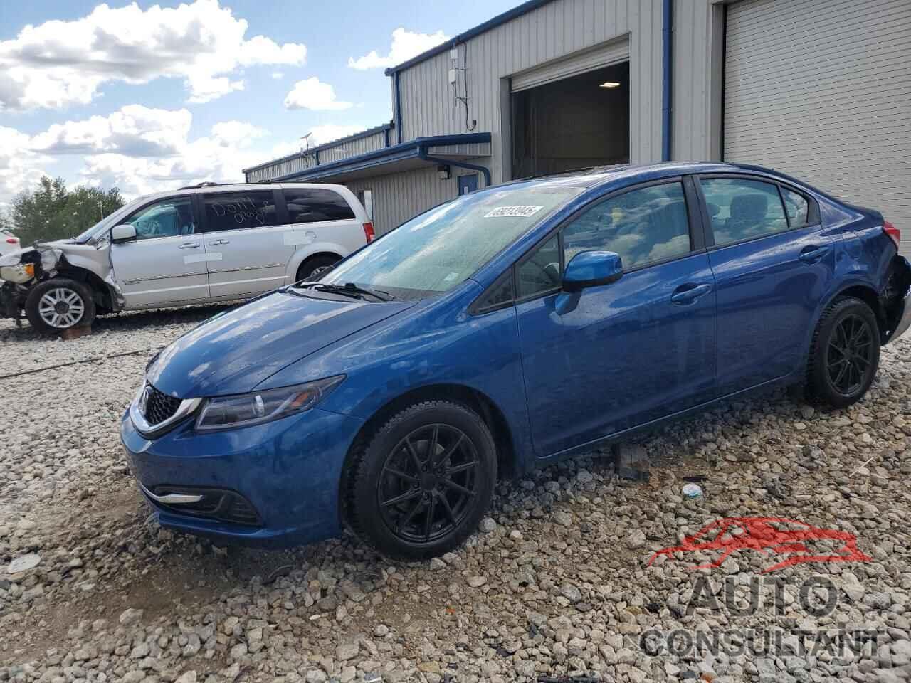 HONDA CIVIC 2013 - 19XFB2F88DE054835