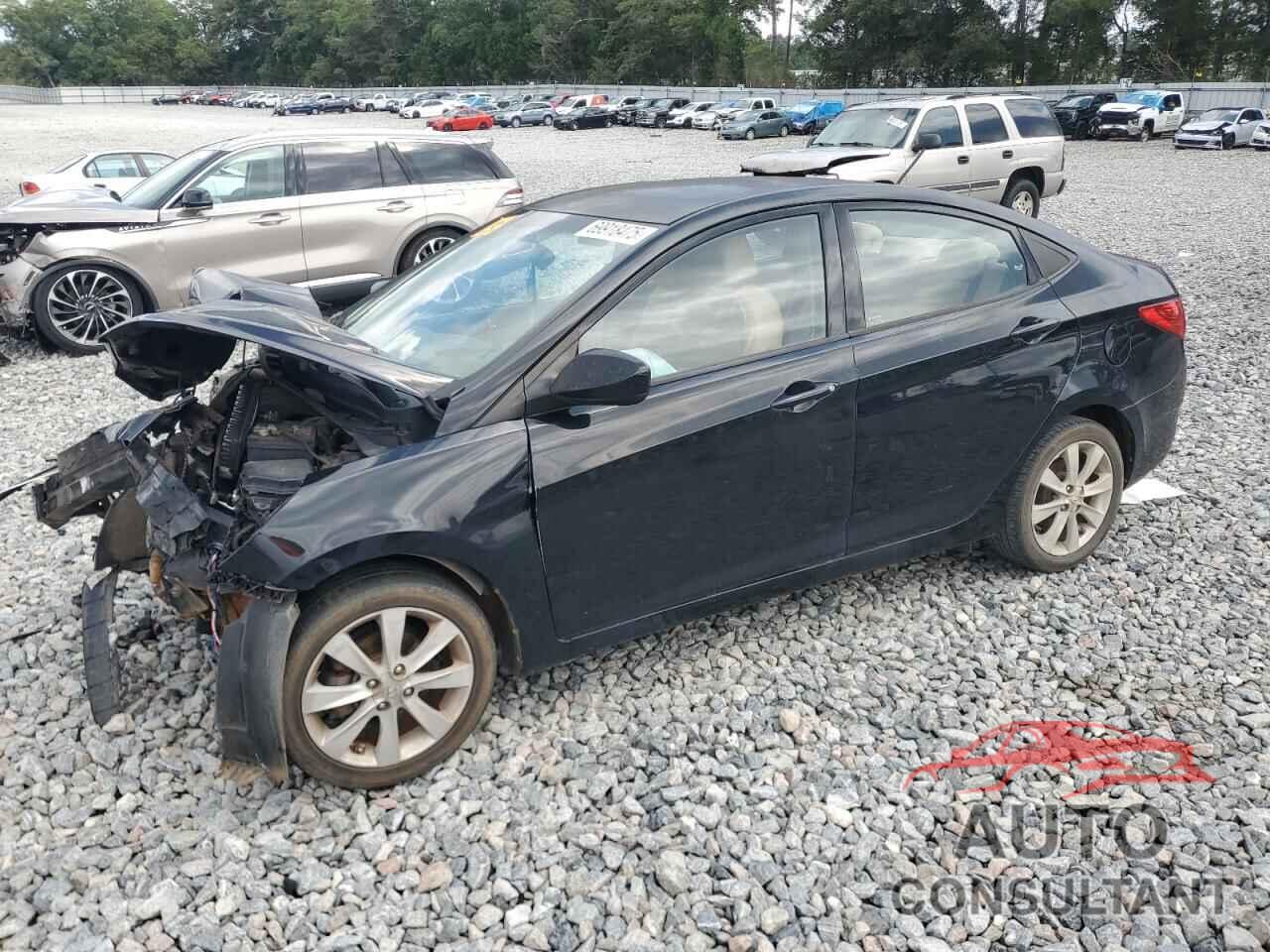 HYUNDAI ACCENT 2013 - KMHCU4AE9DU277159