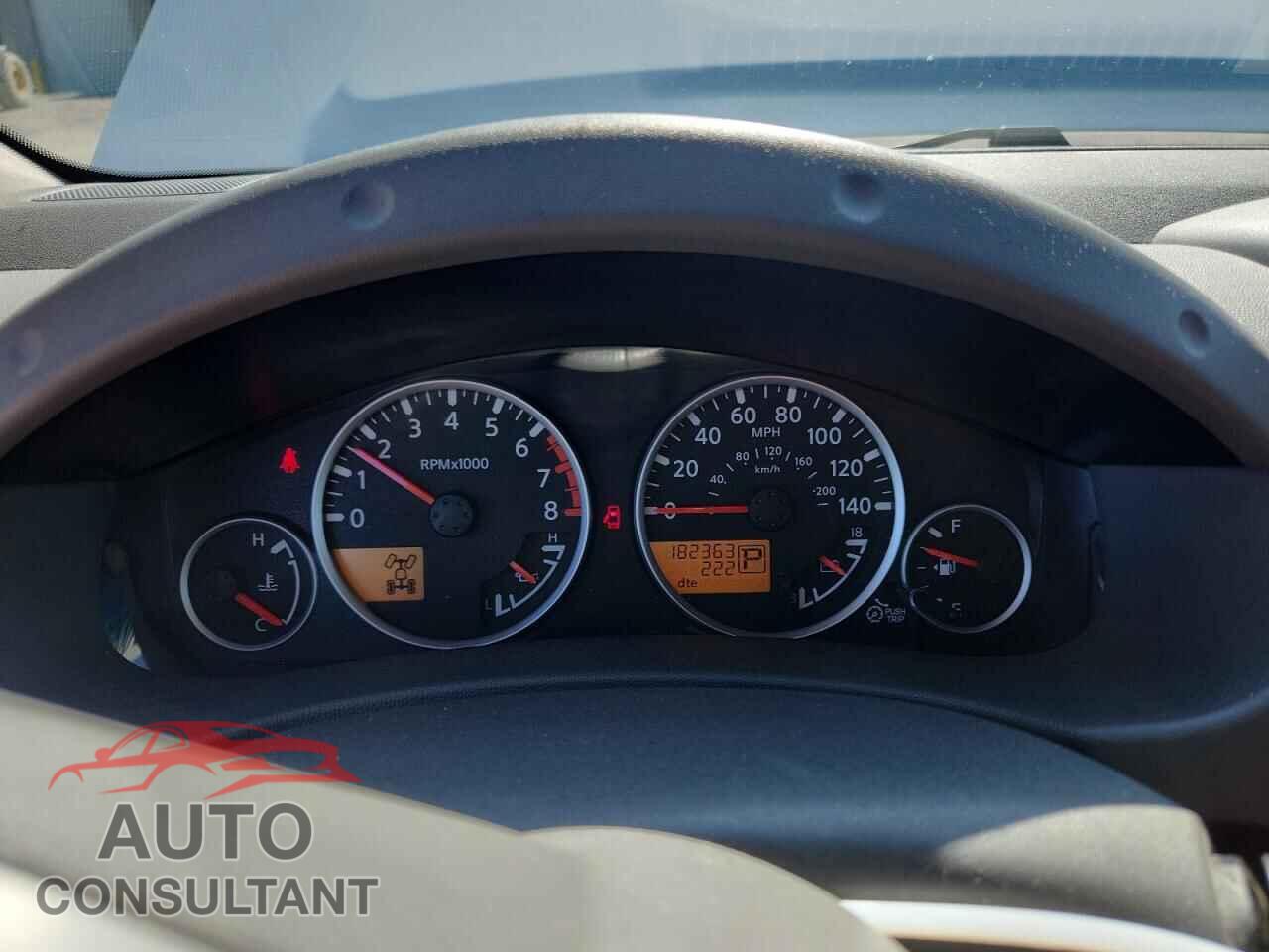 NISSAN FRONTIER 2012 - 1N6AD0EV9CC401379