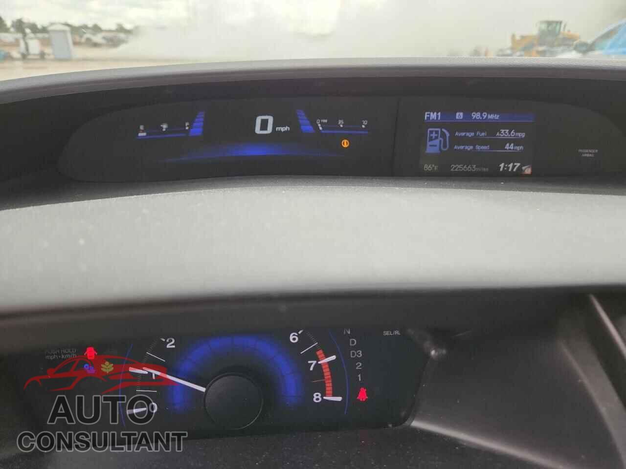 HONDA CIVIC 2013 - 19XFB2F58DE060835